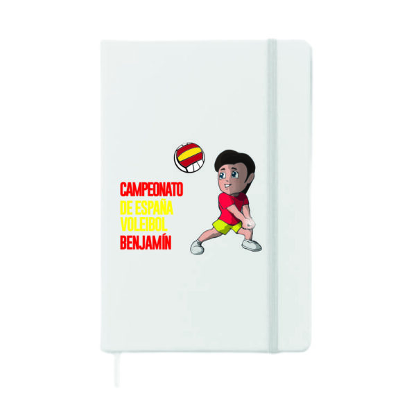 Libreta grande A5 «Campeonato de España Benjamín 2022»