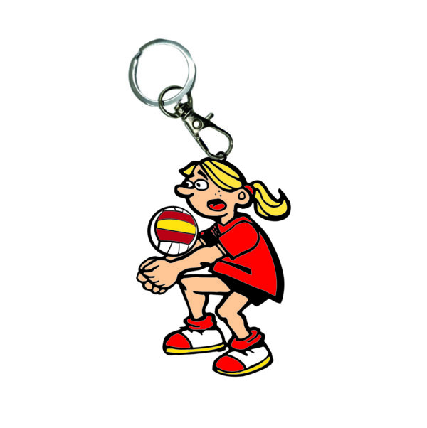 Llavero metacrilato «Jugadora»
