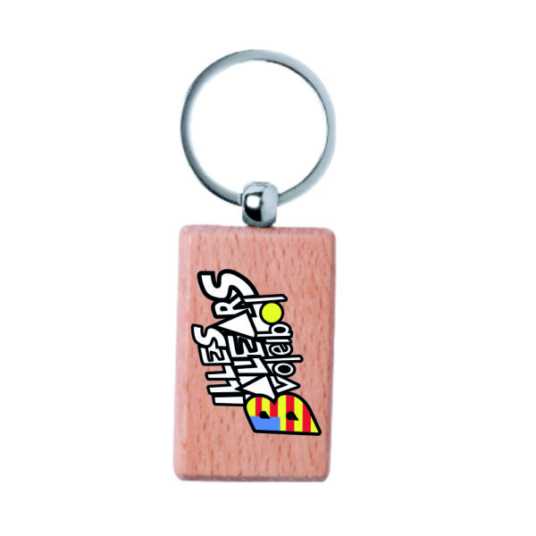 Llavero madera «Baleares Voleibol»
