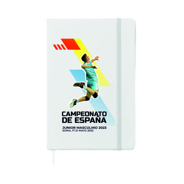 Libreta grande A5 «Campeonato de España Júnior Masculino 2023»